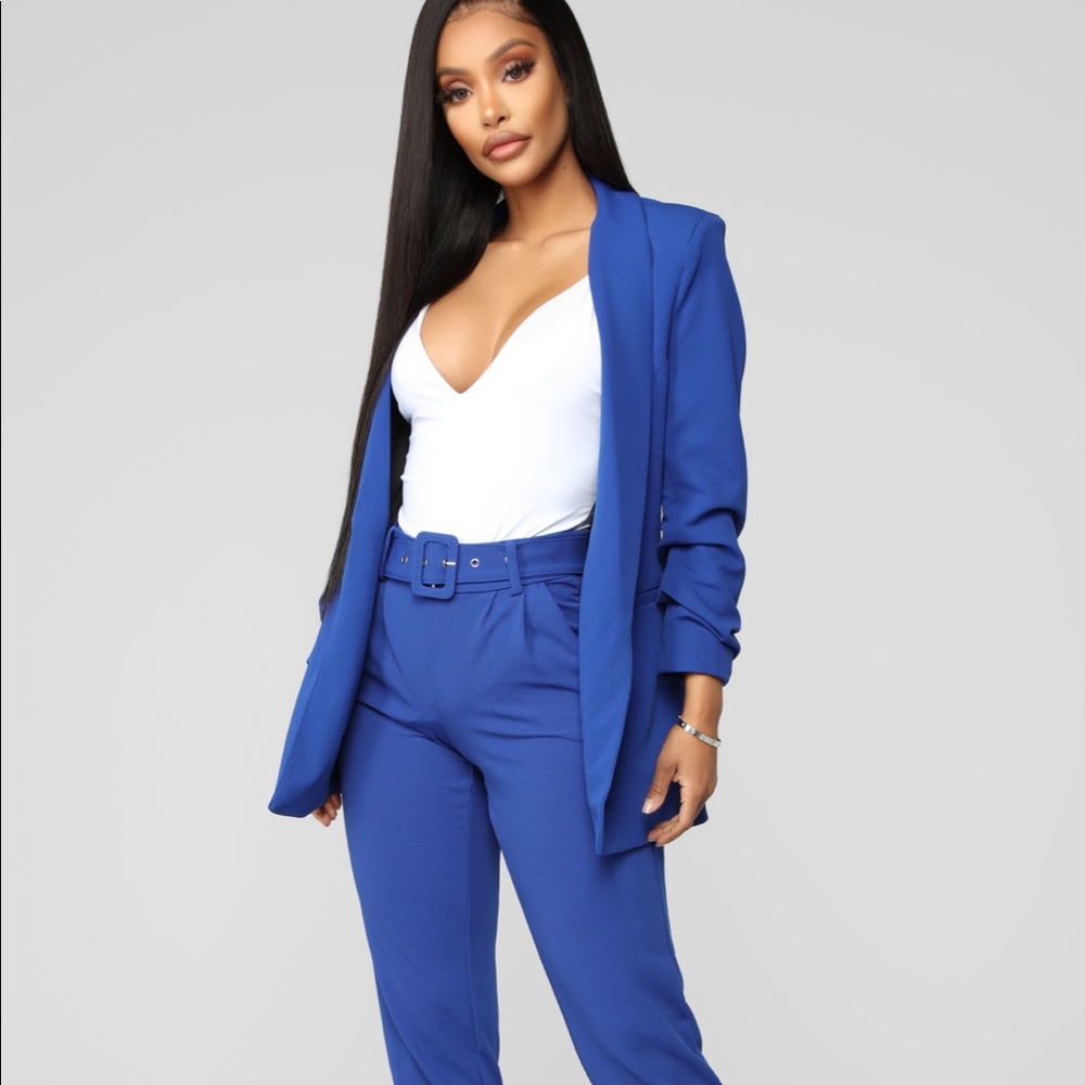 ROYAL BLUE BLAZER